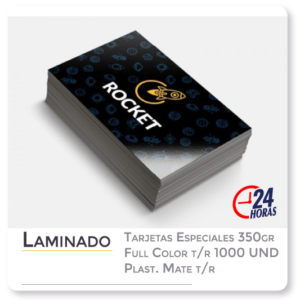 Tarjetas - Laminado