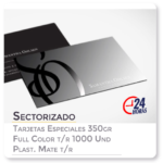 Tarjetas - Sectorizado