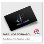 Tarjetas - Hot Tornasol
