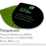 Tarjetas - Troquelado